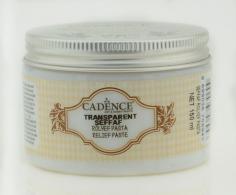 Cadence Transparante Relief Pasta 01 090 0001 0150  150 ml - #211224