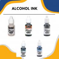Afwerking Alcohol Inkt Piñata Set 1 - 5 kleuren 5x14ml - Polymeerklei - #176370