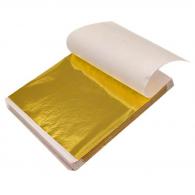 Afwerking Bladmetaal Goudgeel 9x9cm - Polymeerklei - Boetseerklei - #487431