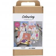 Afwerking CC Hobbyset Kleuren Collage - Lak voor Polymeerklei - #594454