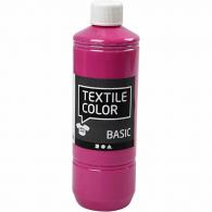 Afwerking Textielverf Roze 500ml - Polymeerklei - Boetseerklei - #594073