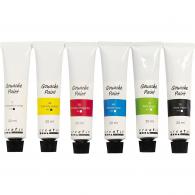 CC Gouacheverf standaardkleuren 6x20 ml - Polymeerklei - Boetseerklei - #594557