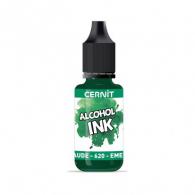 Cernit Alcohol Ink Emerald green 620 - Polymeerklei - Boetseerklei - #376862