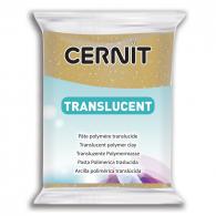 Cernit Klei Transparant Goud Glitter 56gr - Polymeerklei - #156127