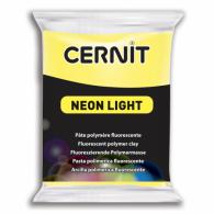 Cernit Neon Light Geel 700, 56gr - Polymeerklei - Boetseerklei - #172014