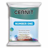 Cernit Soft Dennegroen 662 - 56g - Veelzijdige Polymeer Boetseerklei - #10022