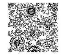 Cernit Texture Mat Geometrics 9x9cm - Polymeerklei Boetseerklei - #72067