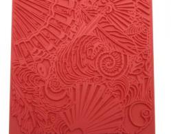 Cernit Texture Mat 'Shells' - Patronen voor Polymeerklei - Boetseerklei - #520235