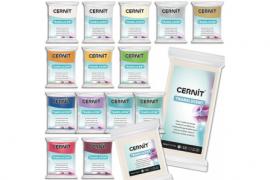Cernit Translucent Transparant Set 6x - Polymeerklei - Boetseerklei - #10071