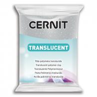 Cernit Transparant Glitter Zilver 080 - Polymeerklei - Boetseerklei - #156128