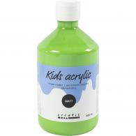 Creativ Company - CC Kids Acrylverf Mat Groen 500 ml - #589780