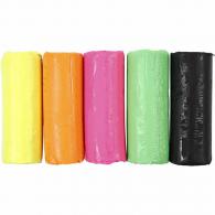 Creativ Company - CC Soft Clay Set 400 gr Neon Multi - #589062