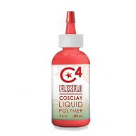 Fimo Cosclay C4 Flexflo Deco Rood 60ml - Polymeerklei - Boetseerklei - #373763