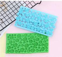 Fimo Embossing Stempel Bloemen - Decoreren van Polymeerklei - #215555