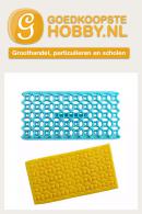Fimo Embossing Stempel Halve Cirkels - Polymeerklei - Boetseerklei - #215560
