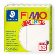 FIMO Kids Boetseerklei Wit (Nr. 0) - Zachte Polymeerklei - #69755