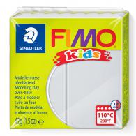 Fimo Kids Klei Grijs nr. 80 - Polymeerklei - Boetseerklei - #75950