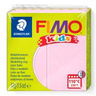 Fimo Kids Klei Parelmoer Roze Nr. 206 - Polymeerklei - Boetseerklei - #75689