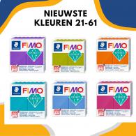 Fimo Klei Soft Set 21-61 (6 stuks) - Polymeerklei - Boetseerklei - #487405
