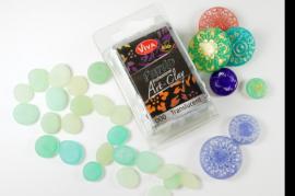 Fimo Polymeerklei 7 transparante kleuren - Boetseerklei - #547656