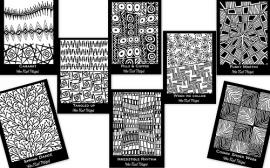 FIMO Rainbow Silkscreen S19 Design - Polymeerklei Accessoire - #3249