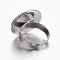 Fimo Rond Cabochon Zetting Ring 12mm - Polymeerklei - Boetseerklei - #382927
