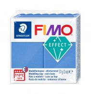 Fimo Soft Effect Metallic Blauw 57g - Polymeerklei - Boetseerklei - #451740