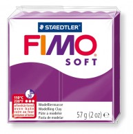 FIMO Soft Paars Nr. 61 56g - Polymeerklei - Boetseerklei - #3657