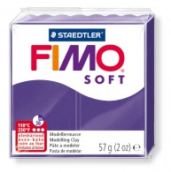 FIMO Soft Pruim Kleur Nr. 63 56g - Polymeerklei - Boetseerklei - #3659
