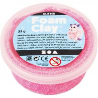 Foam Clay® Glitter Donker Roze 35gr - #595518