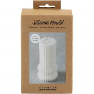 Gereedschap CC Siliconen Mal Geribbelde Cilinder 12,5x6 cm - Polymeerklei | GoedkoopsteHobby - #593657