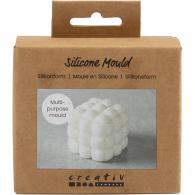 Gereedschap CC Siliconen Mal Vierkant met Bubbel 5x6 cm - Boetseerklei | GoedkoopsteHobby - #593660