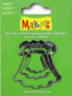 Gereedschap Makins Clay Uitsteekvorm Jurkje 3-delig - Boetseerklei - #189592