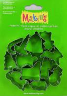 Gereedschap Makins Clay Uitsteekvorm Kerst 12-delig - Boetseerklei - #172151