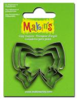 Gereedschap Makins Ribbon Uitsteekvormen 3-delig - Boetseerklei - #172124