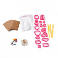 Gereedschap Oorbel Uitsteekvormpjes Roze - Polymeerklei Boetseerklei - #440734