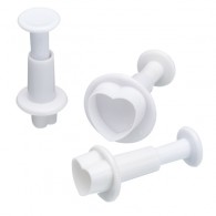 Gereedschap Plunger Hart 3 Stuks - Polymeerklei - Boetseerklei - #76255