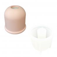 Gereedschap Siliconen Mal Lamp Cilinder 12x12 cm - Boetseerklei | GoedkoopsteHobby - #599093