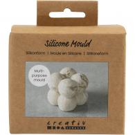 Gereedschap Siliconen Mal Vierkant Bubbels 4 cm - Polymeerklei / Boetseerklei | GoedkoopsteHobby - #593661