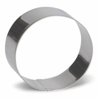 Gereedschap Uitsteekvorm Cirkel 10 cm RVS Zilver - Boetseerklei - #81519