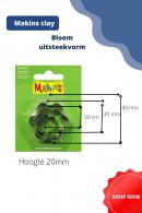 Gereedschap Uitsteekvormen set 2 - Boetseerklei - Polymeerklei - #360537
