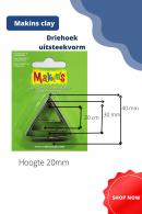Gereedschap Uitsteekvormen Set - Polymeerklei en Boetseerklei - #360536