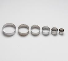 Gereedschap Uitsteekvormpjes Rond - Polymeerklei - Boetseerklei - #369957