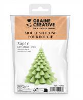 Graine Creative - GC Siliconen Kaarsen Mal Kerstboom Klein 8,4x8,5 cm - #598768