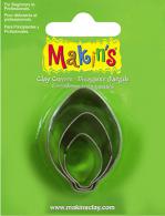 Makins Clay Uitsteekvorm Bulb Ornament 3 PC - Polymeerklei - #172118