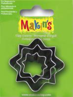 Makins Clay Uitsteekvorm Caption 3 PC Set - Polymeer - Boetseerklei - #172174