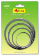 Makins Clay Uitsteekvorm Rond 4-delige set - Polymeerklei - Boetseerklei - #172134