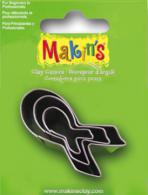 Makins uitsteekvorm BCA Ribbon 3 PC Set - Polymeerklei - Boetseerklei - #172173