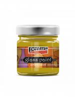 Pentart Glasverf Solvent Basis 30 ml Geel - Polymeerklei - Boetseerklei - #594521
