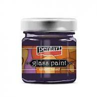 Pentart Glasverf Solvent Basis Paars 30 ml - Polymeerklei - Boetseerklei - #594527
